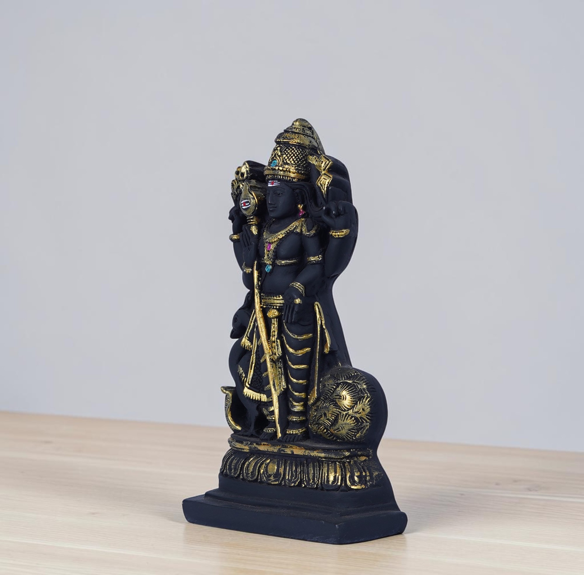 Murugan Black Statue 002 view 2