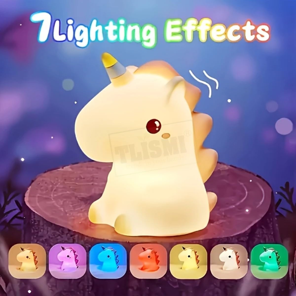 Rainbow Unicorn Silicone Light view 8