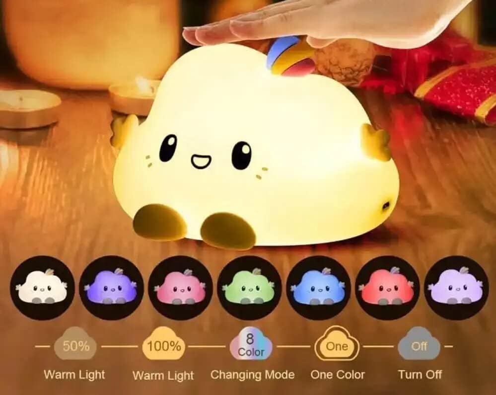 Little Cloud Silicone Light view 2