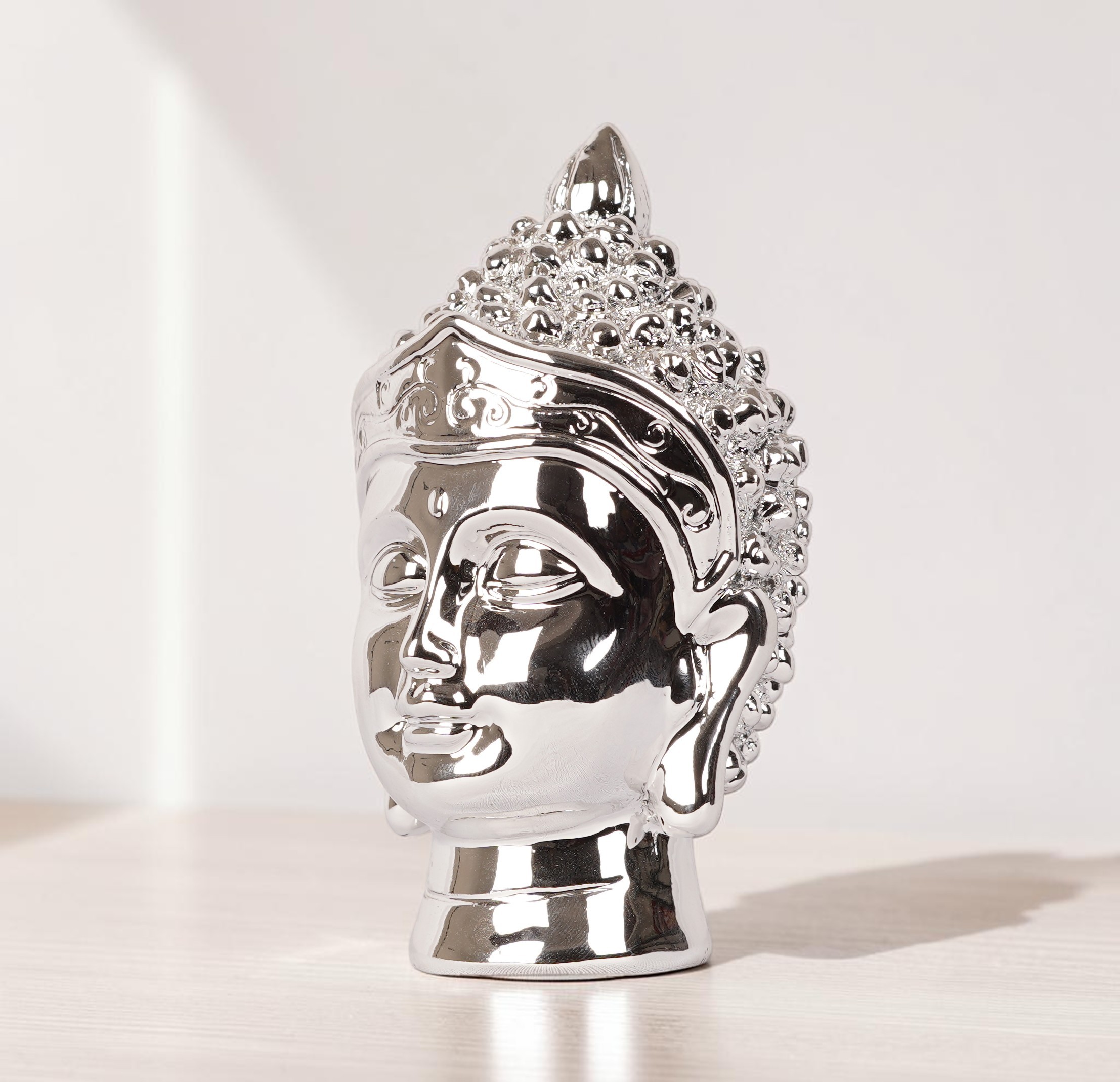 Budhdha Silver Statue 007 view 2