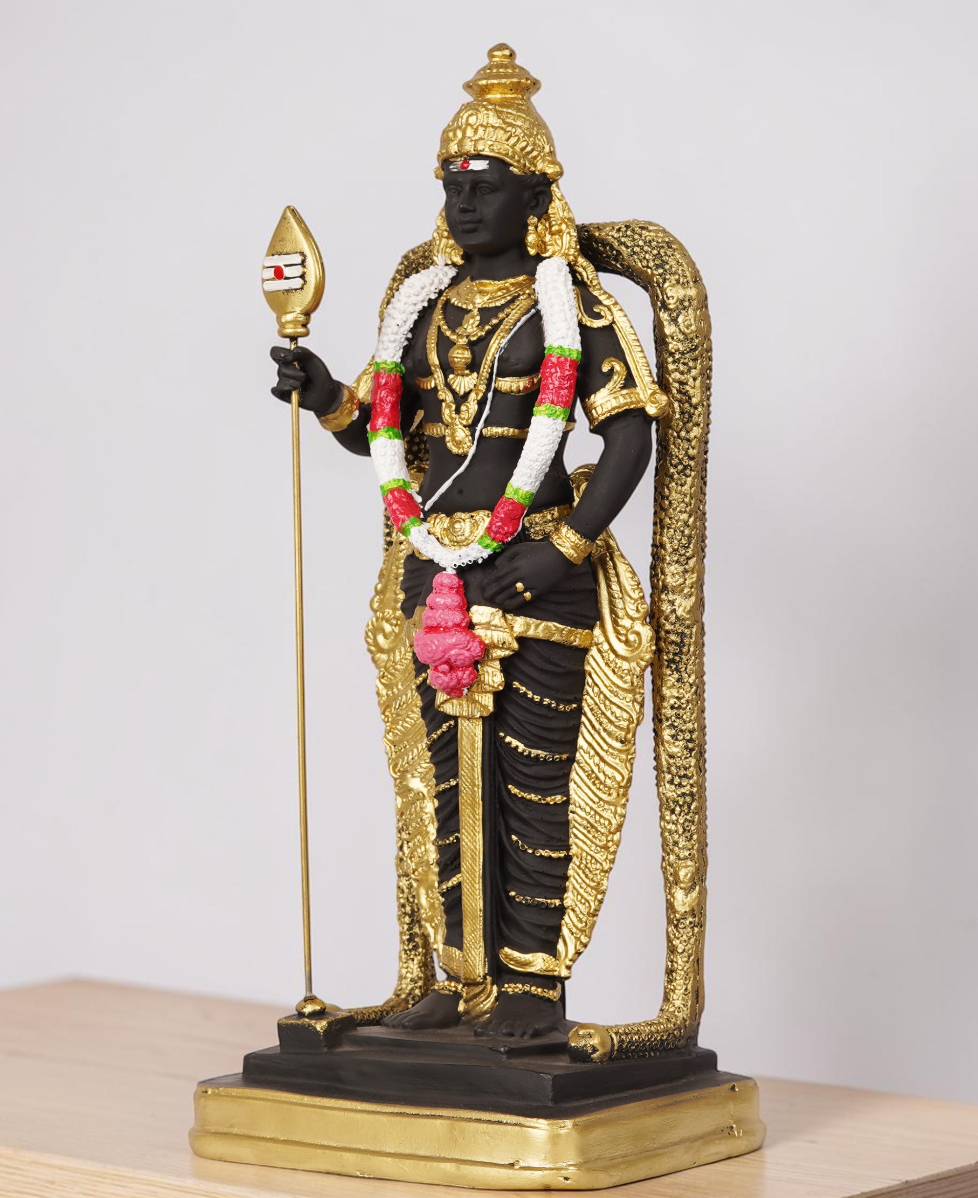 Murugan Black Statue 006 view 3