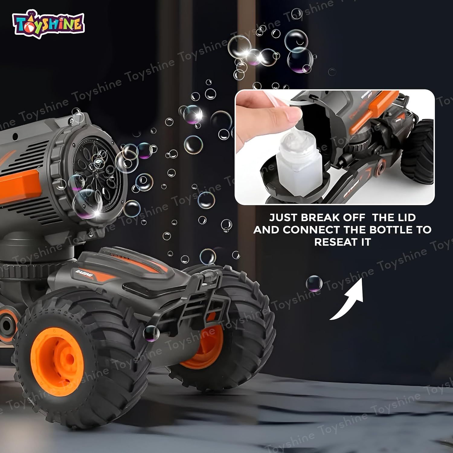 RC Car With Bubble view 2
