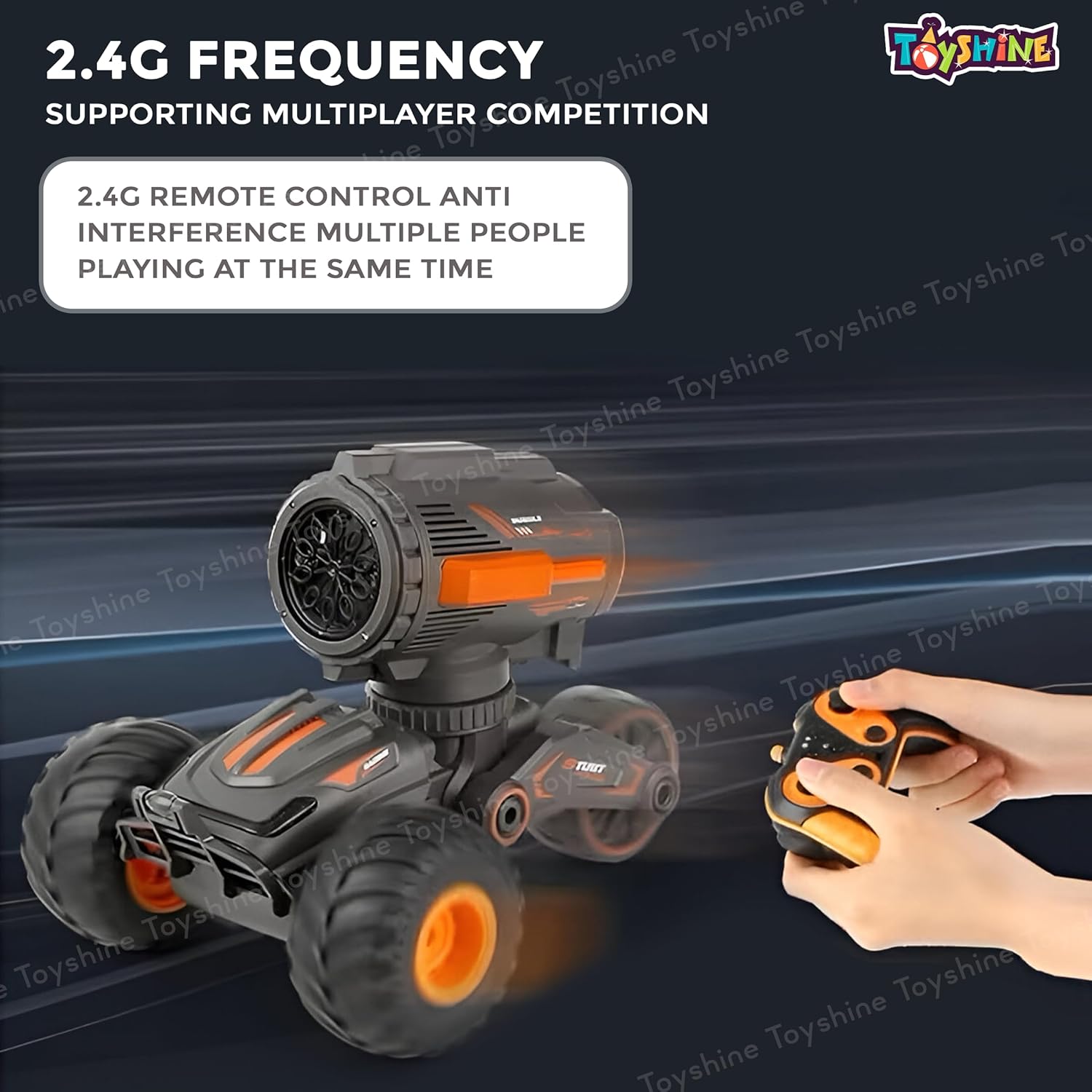 RC Car With Bubble view 5