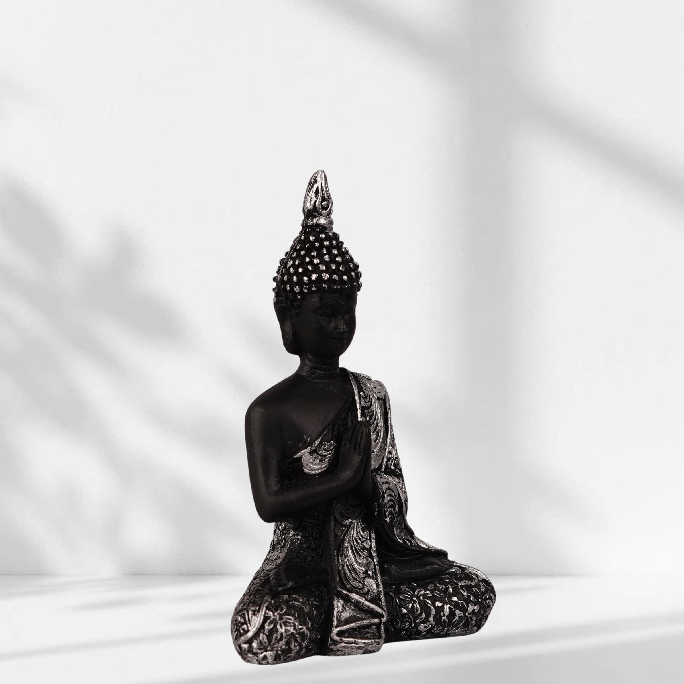 Budhdha Mini Black Statue 002 view 3