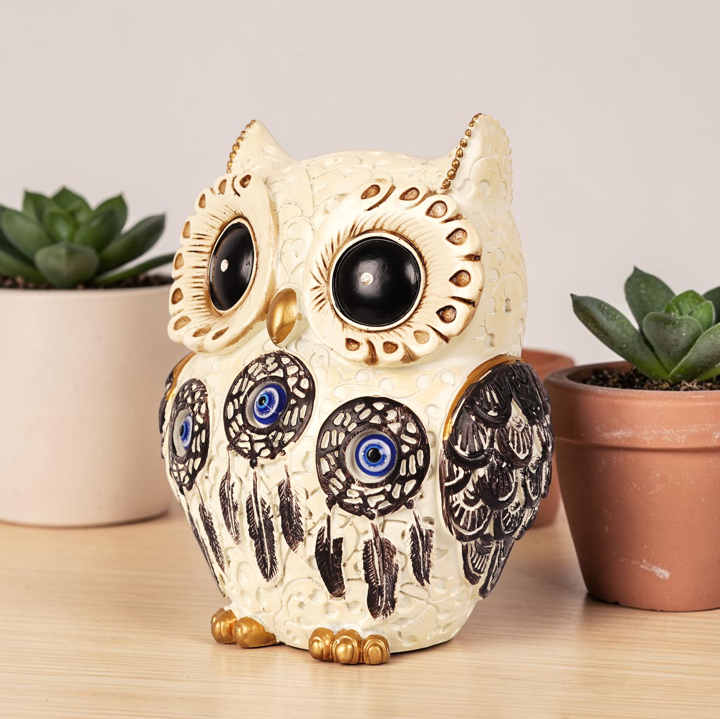 Owl Statue 002 view 2