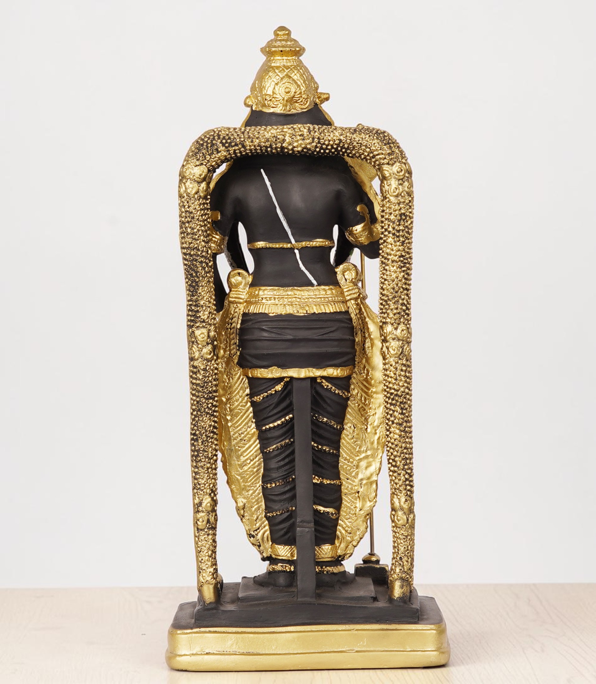 Murugan Black Statue 006 view 2