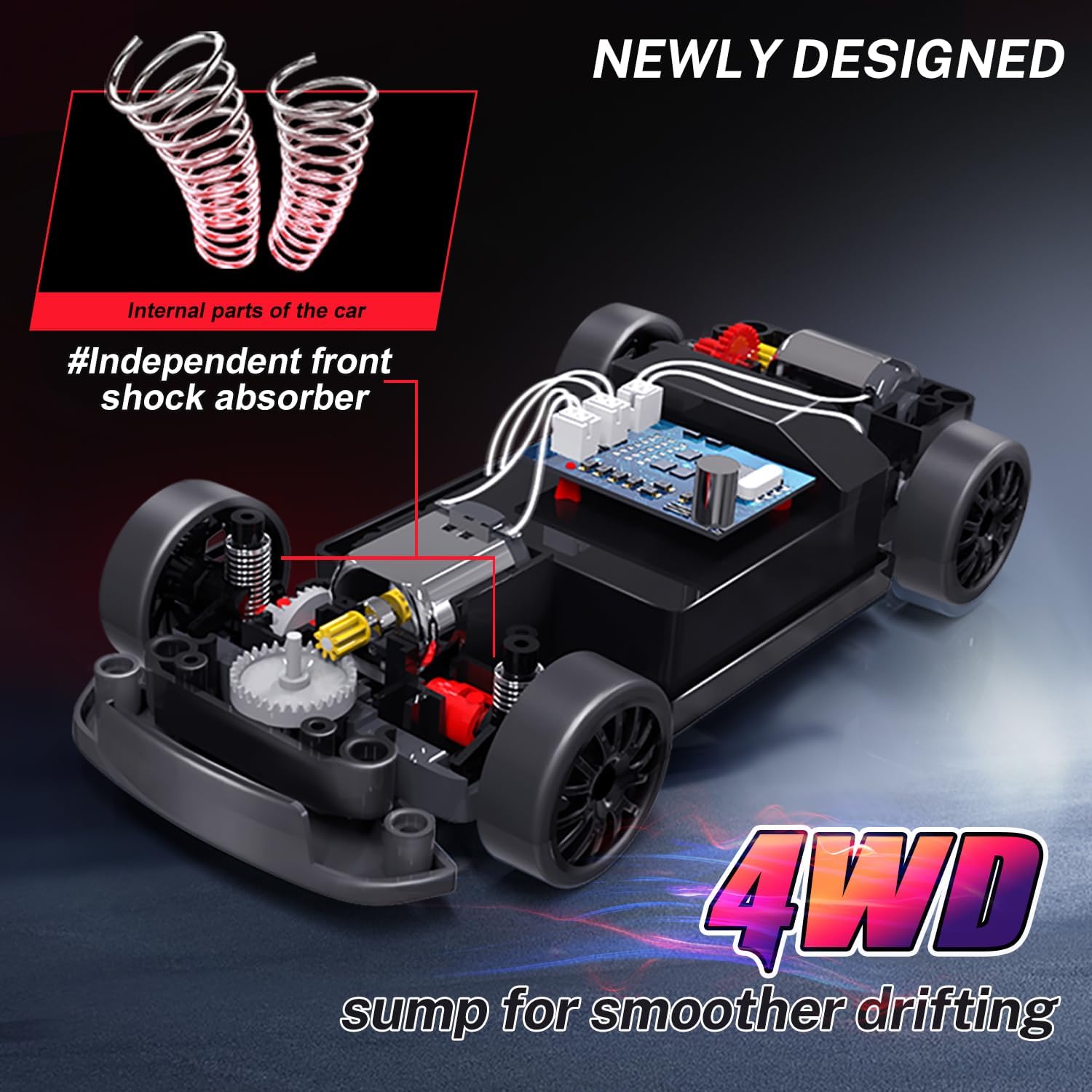 Sprint Racing Car Drift-1:18 view 2